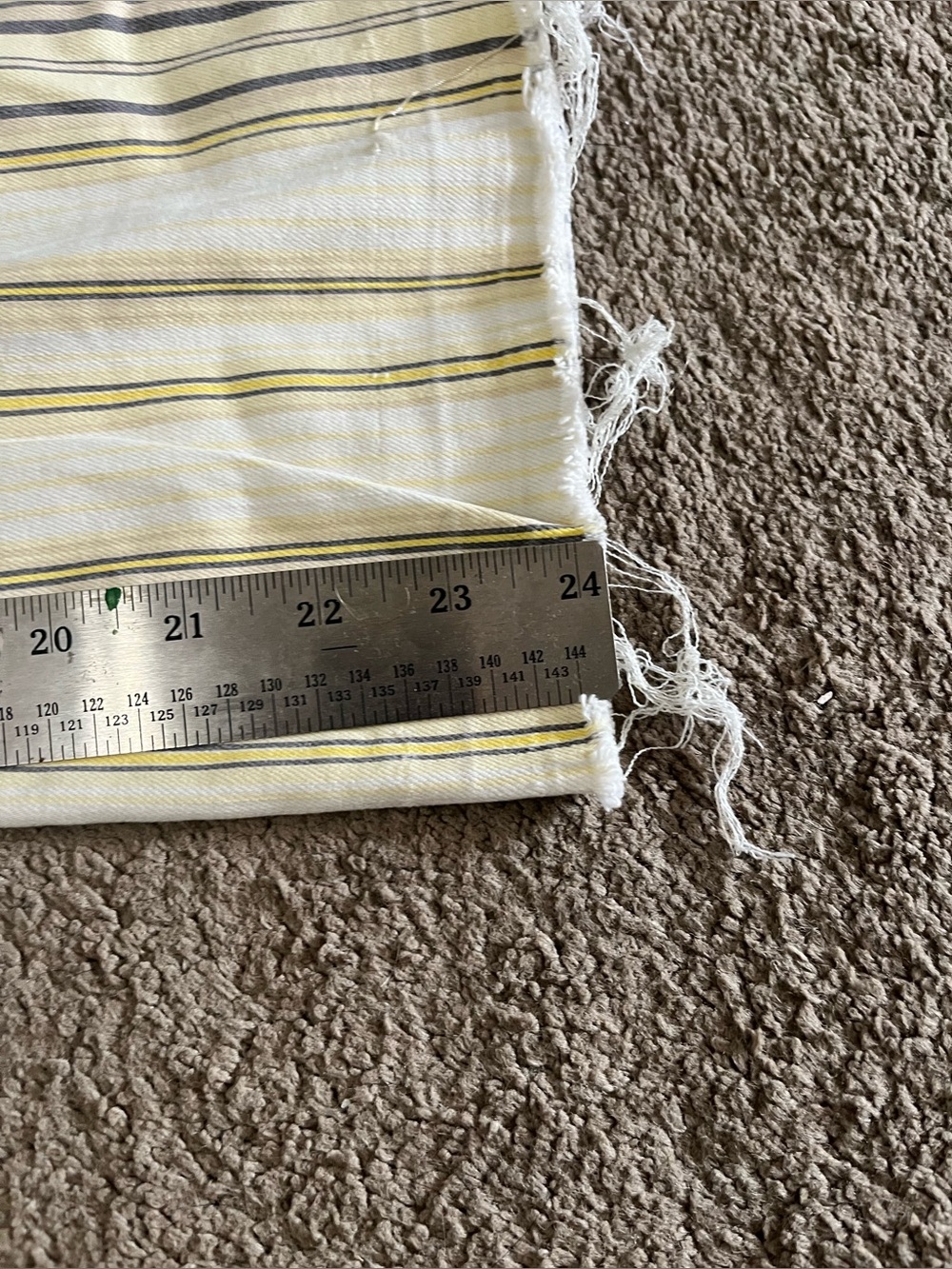 Free people Striped low rise stretch cropped jeans pants - Picture 6 of 6